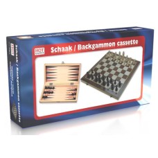 Schaak-/Backgammon.klapcass.ingel.29cm.
* levertijd onbekend *