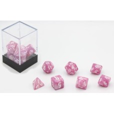 Dobbelstenen Roze Gothic 7 set Brick
* Laatste *