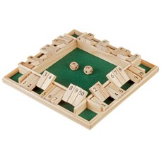 Shut the Box 4 spelers 10 cijfers 29x29cm.
* levertijd onbekend *