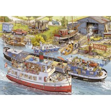 Puzzel Boatyard 1000 3dhk.Heye 30117 NEW Puzzel Boatyard 1000 3dhk.Heye 30117 NEW